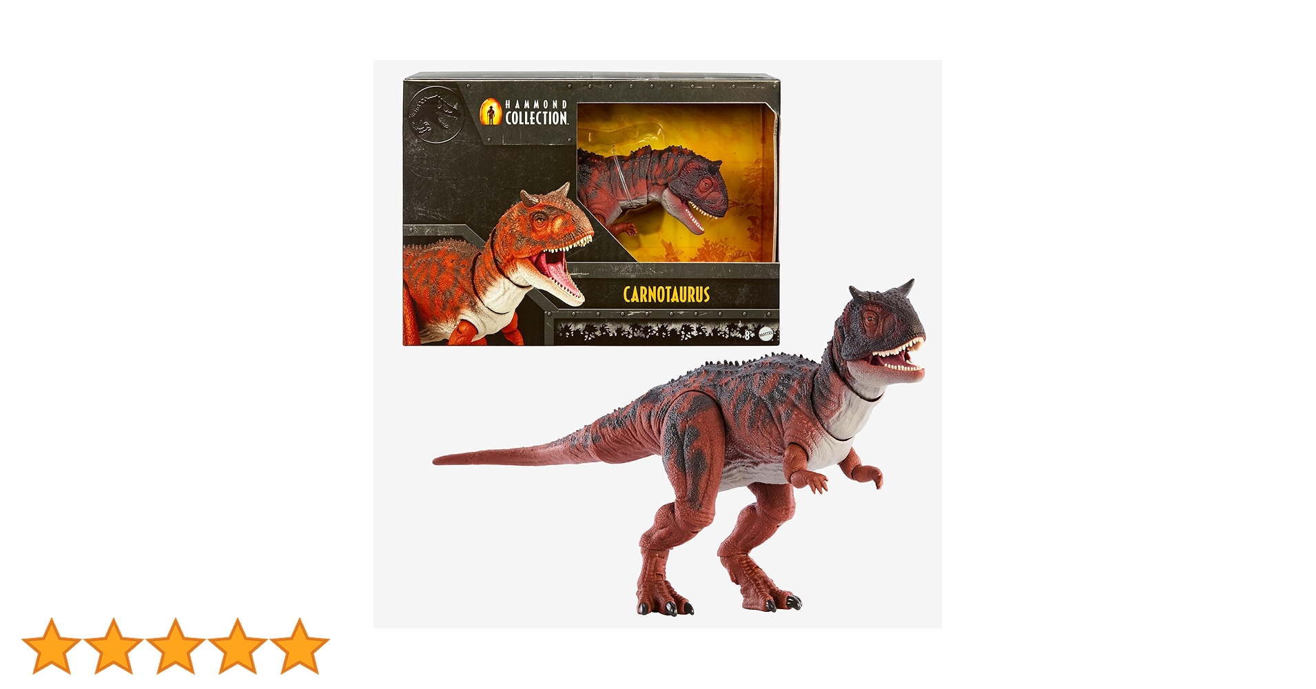 Hammond Collection Carnotaurus フィギュア Amazon.com: Mattel Jurassic World Fallen Kingdom Hammond